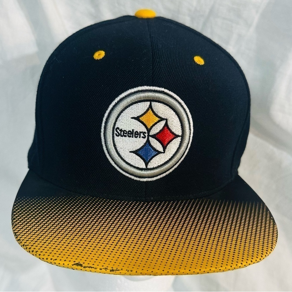 Mitchell Ness NFL Vintage Pittsburgh Steelers Hat‎ SnapBack Sport Fan Football